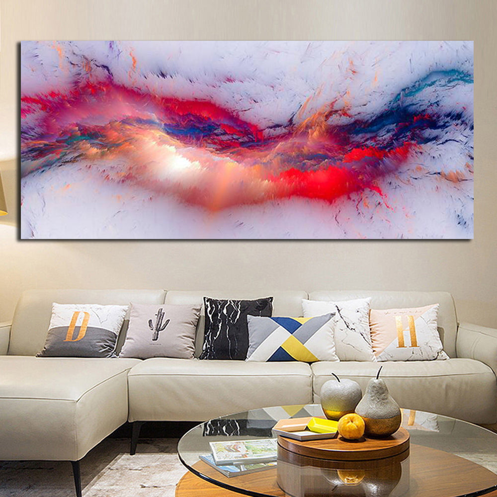 Think Independent Cloud Abstract Wall Painting