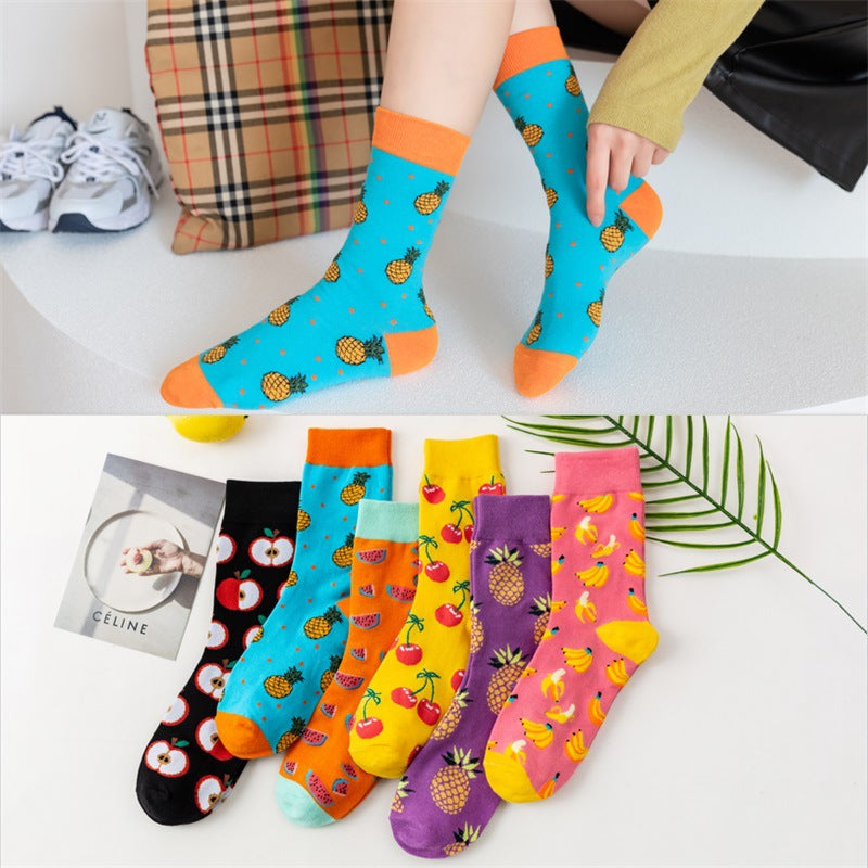 Women's Cute Fruit Socks