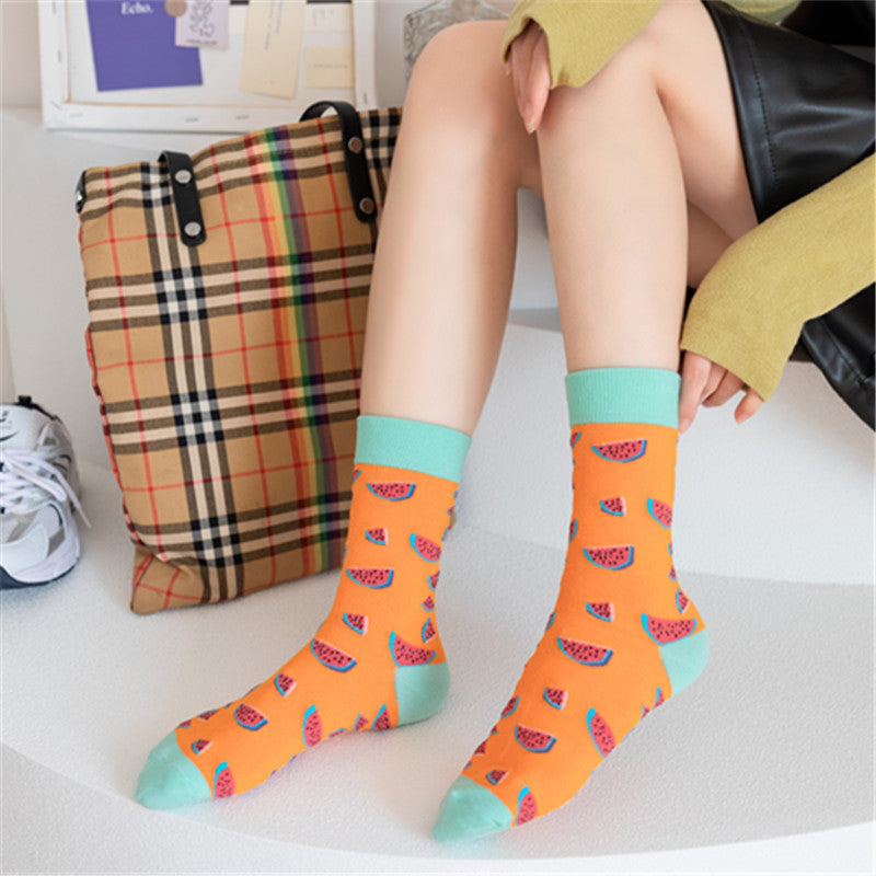 Women's Cute Fruit Socks