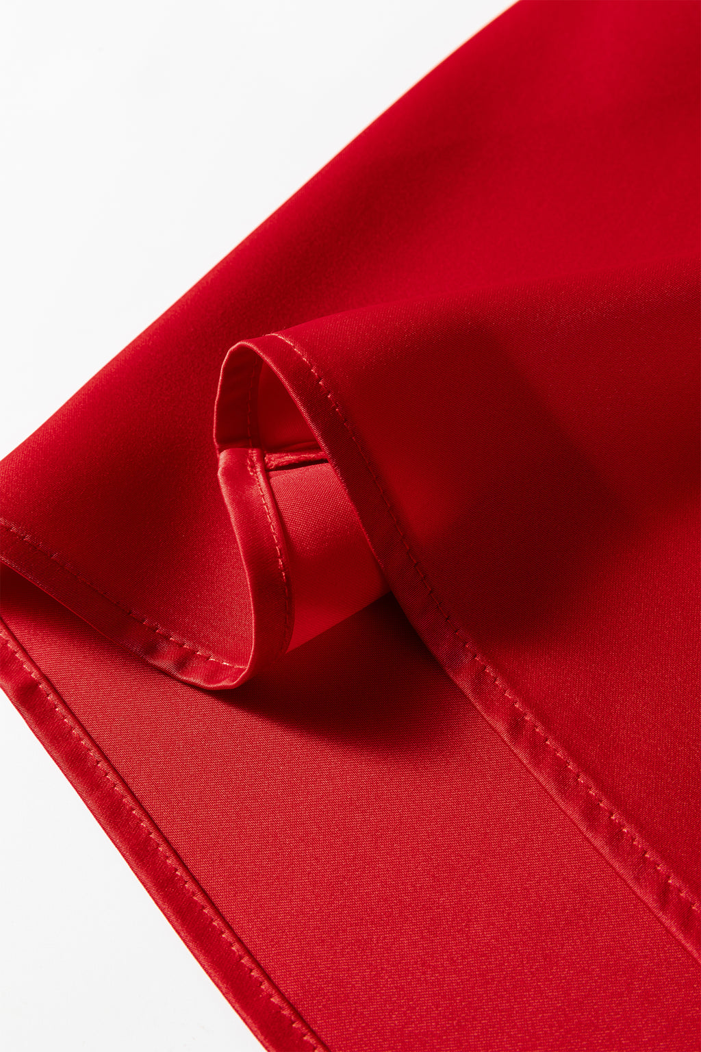 Solid Color Frilled V Neck Bow Detail 3/4 Sleeve Blouse Bazaare Mart Tops/Blouses & Shirts