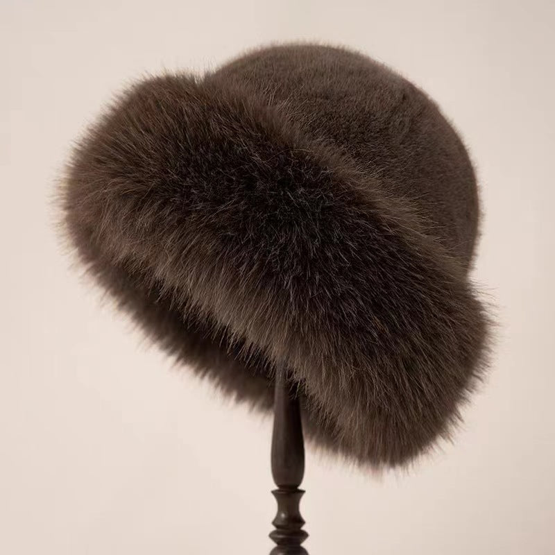 Ladies Furry Mongolian Hat