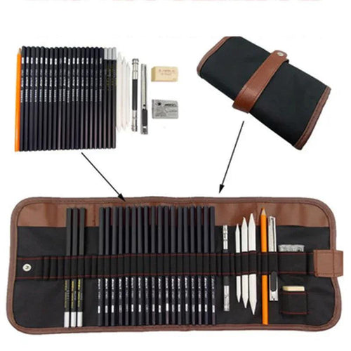 Charcoal Drawing Set Bazaare Mart Art Set