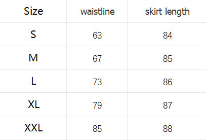 Gothic Pleated Pop Of Color Skirt