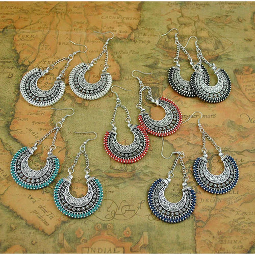 Bohemian Vintage Earrings Bazaare Mart Jewelry