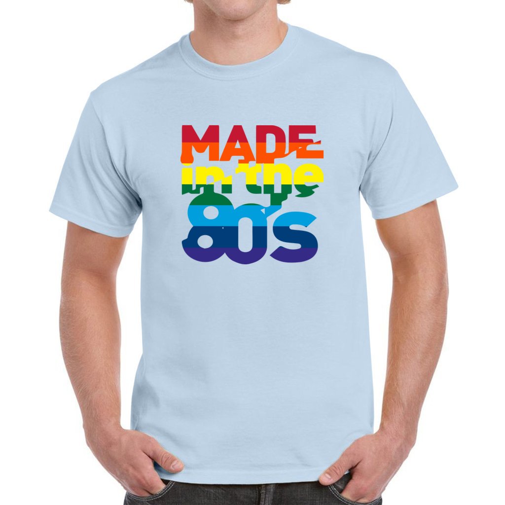 Light Blue Made in the 80's T-Shirt