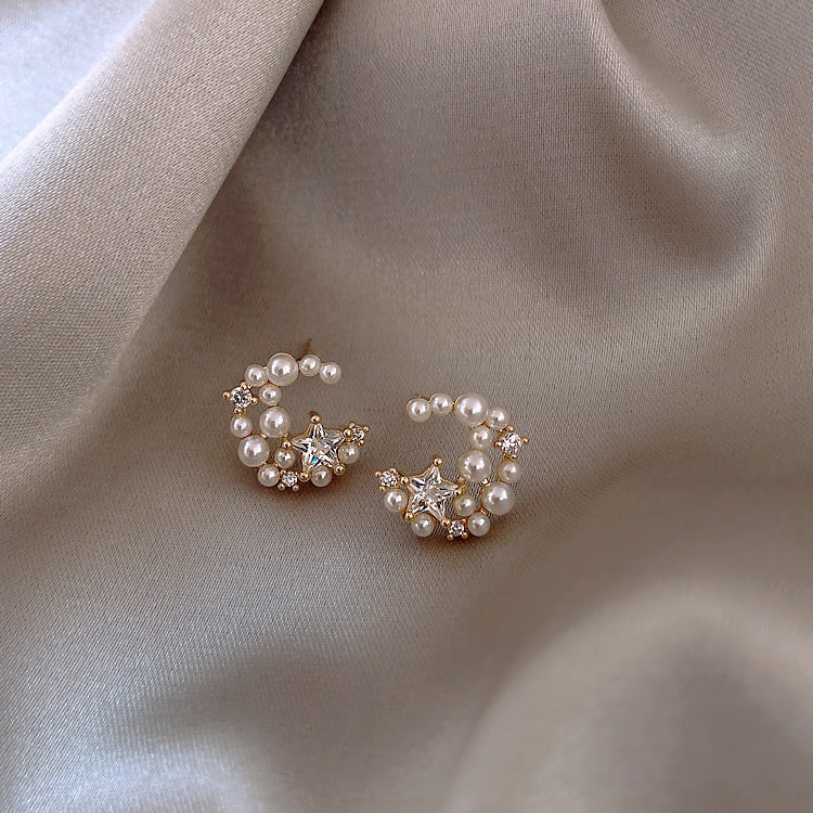 Personality Tassel and Stud Earrings