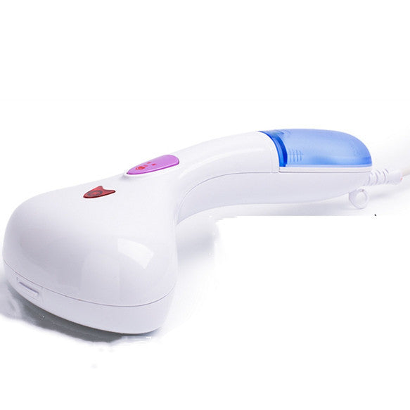 White and Blue Handheld Garment Steamer