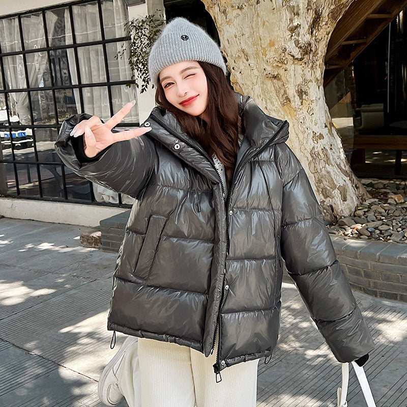 Retro Hooded Puffer Jacket