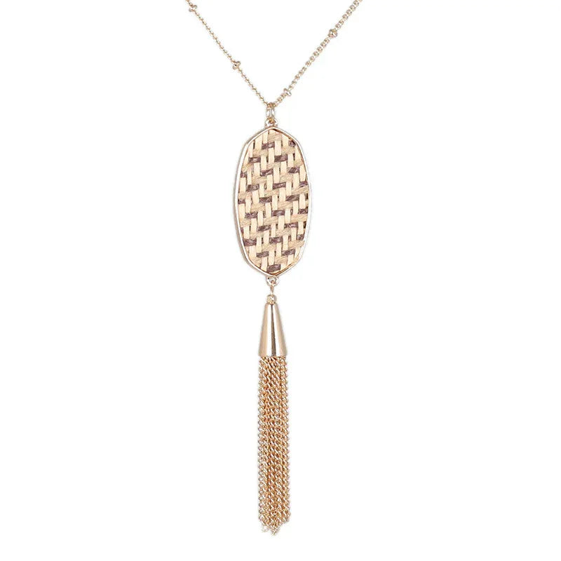 Long Tassel Necklace