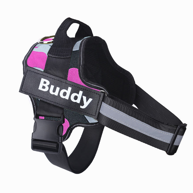 Reflective Breathable Adjustable Dog Harness