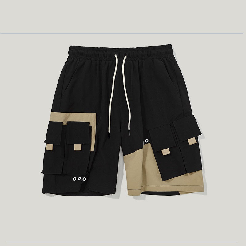Men's Loose Two Tone Cargo Shorts CJ Dropshipping Two Tone Shorts