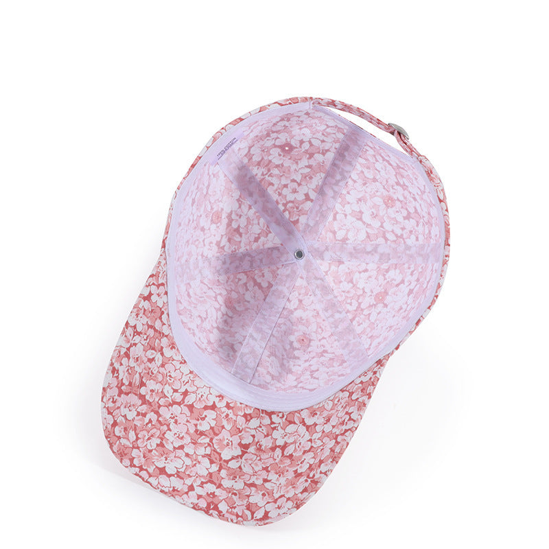 Floral Cotton Cap