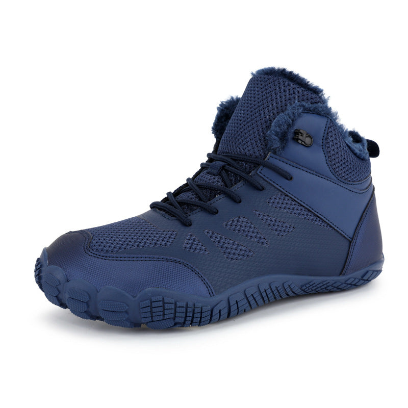 Breathable Five-Finger High Top Shoes – Casual Non-Slip Comfortable Sneakers CJ Dropshipping Navy Athletic Shoes