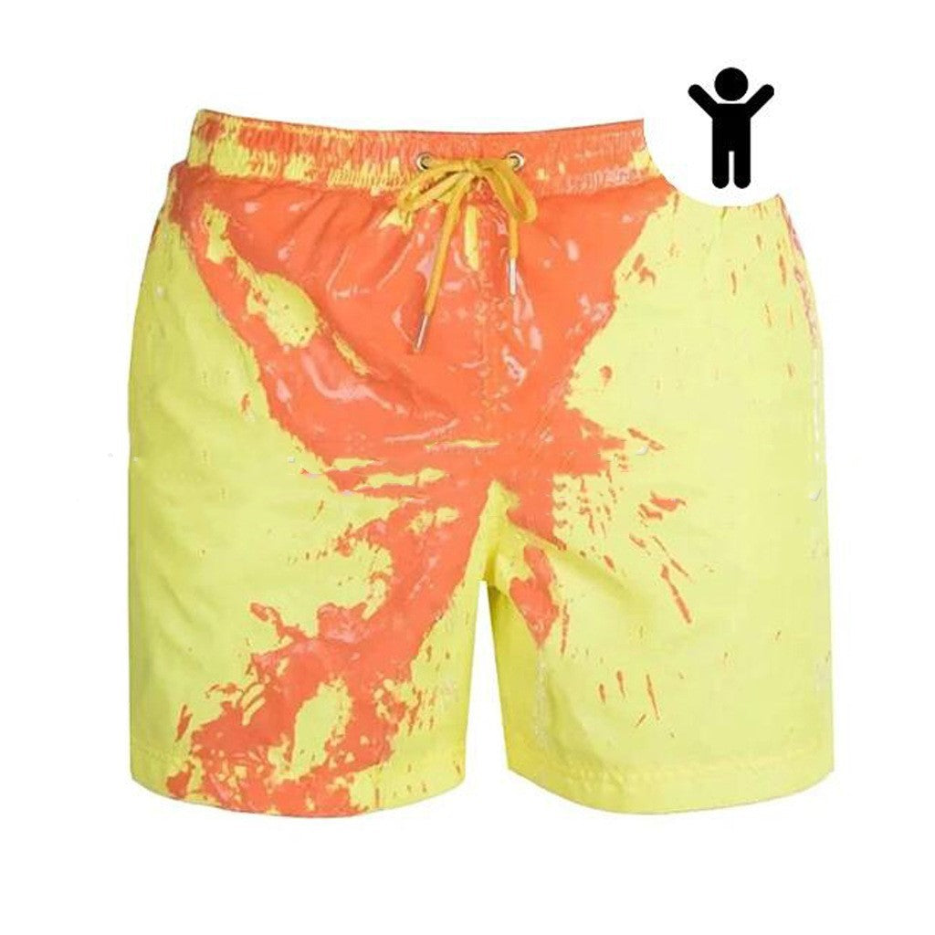 Men's Color Changing Swim Trunks