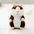 Little Talking Hamster Toy Dark brown18cm 1 Bazaare Mart Toy