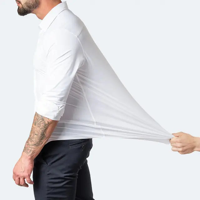 New Men's Stretch  Business Shirt