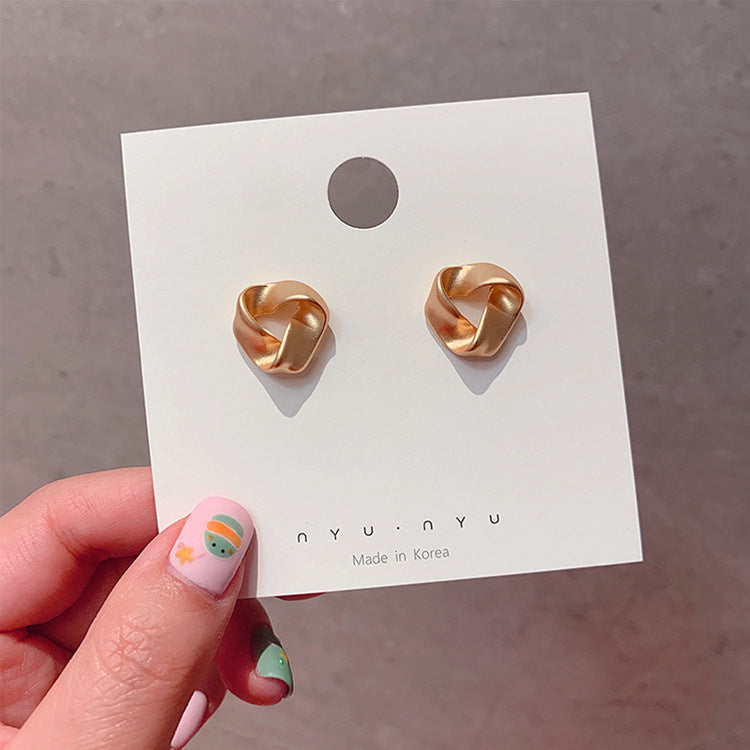Personality Tassel and Stud Earrings