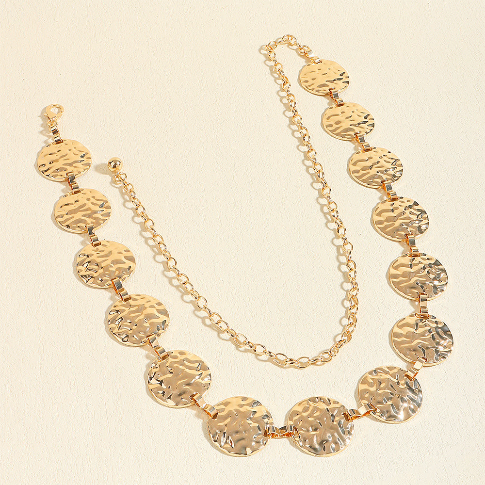 Metal Waist Coin Chain Belt Accessories