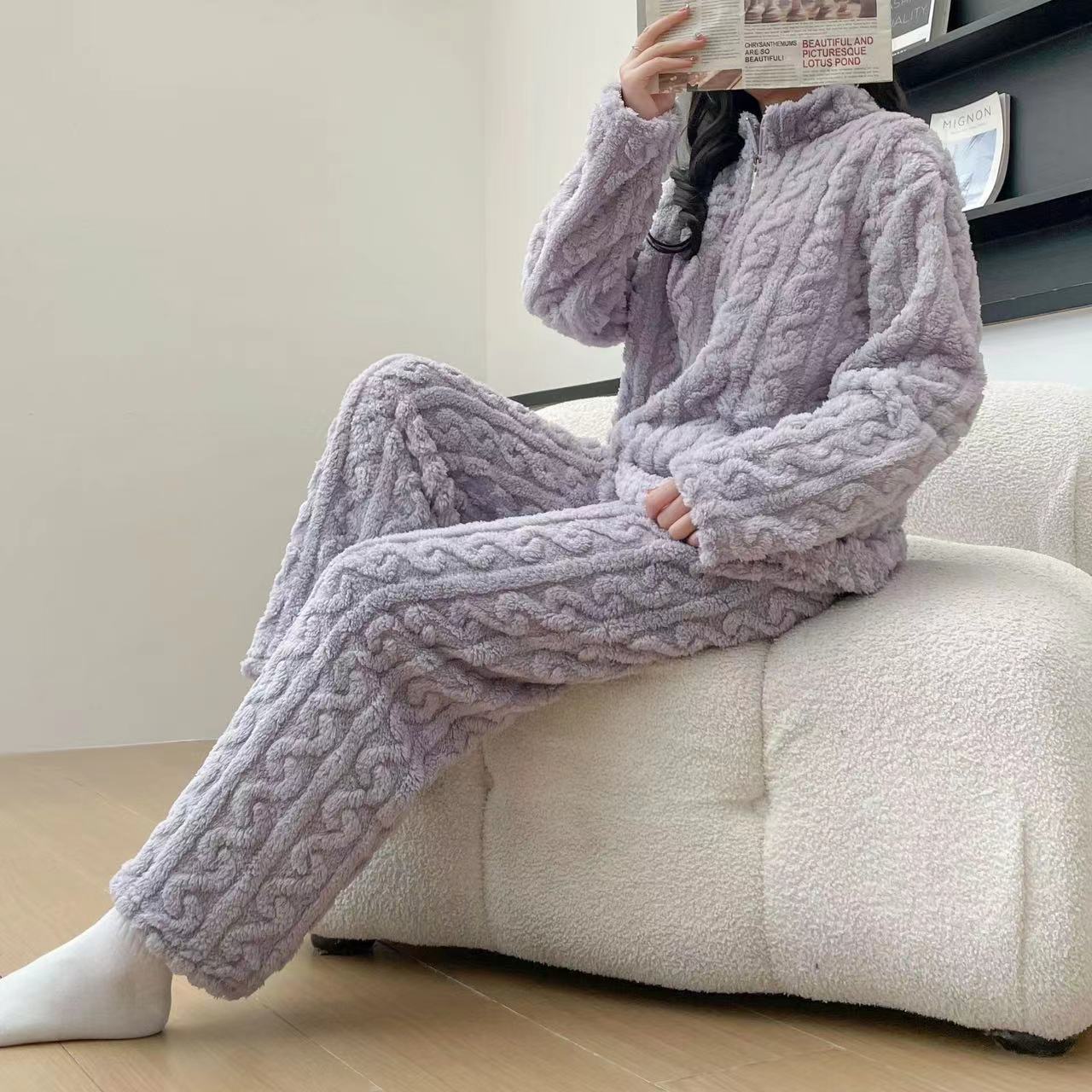 Furry Fleece Pajamas