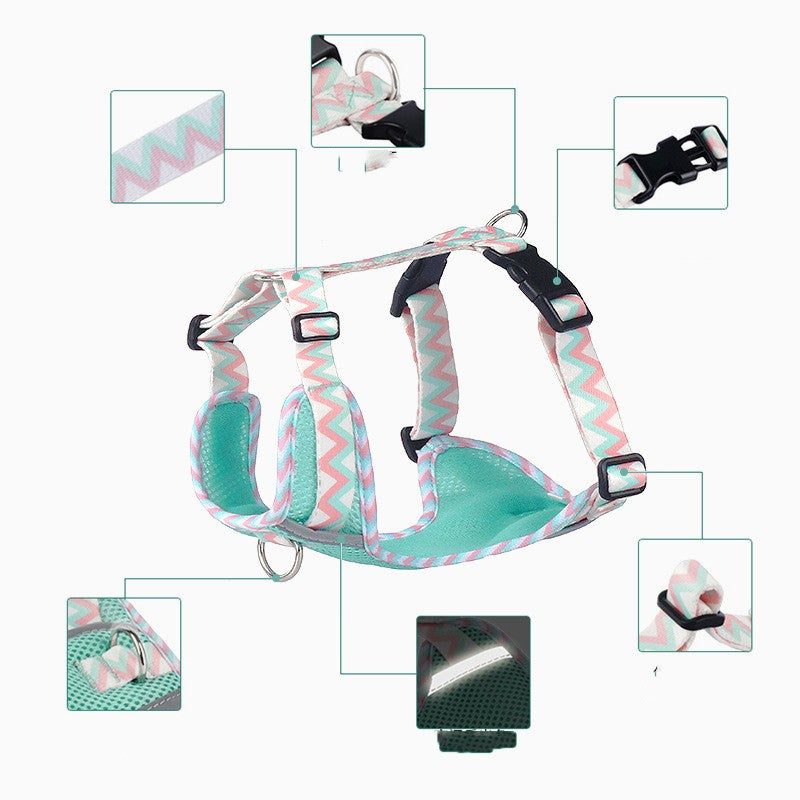Reflective Dog Harness - Bazaare Mart