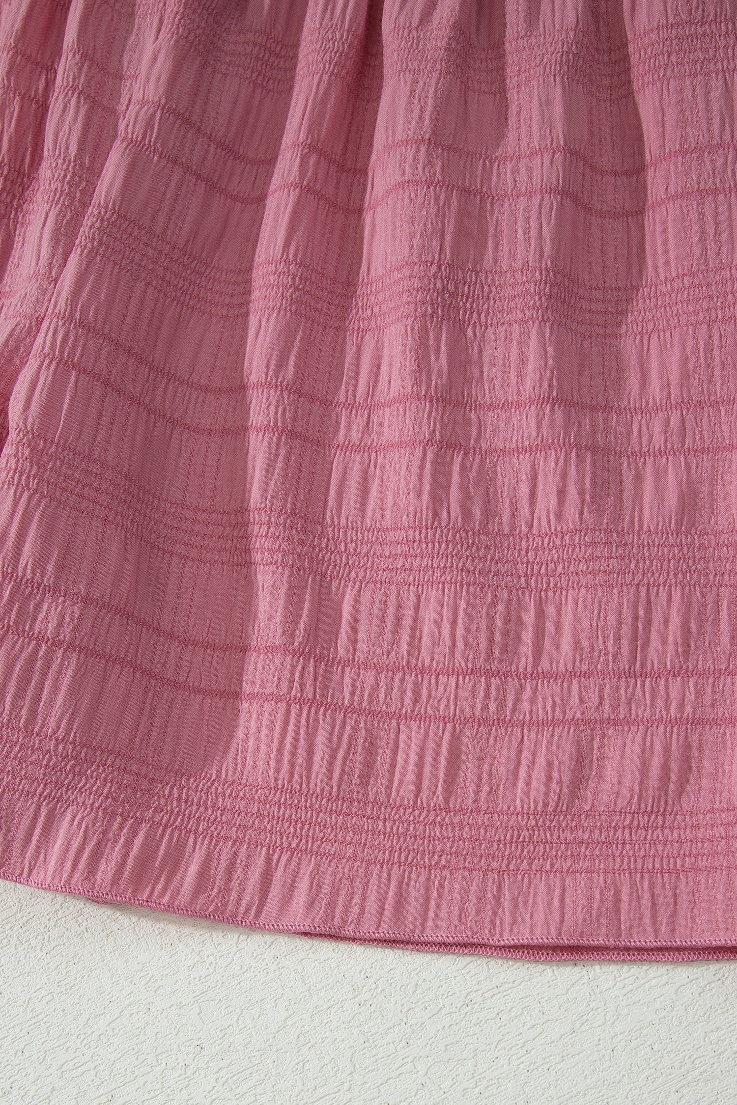 Textured Flutter Sleeve Shorts Set – Square Neck Top & Shirred High Waist Shorts Dear-Lover Dropshipping Two Piece Sets/Short Sets