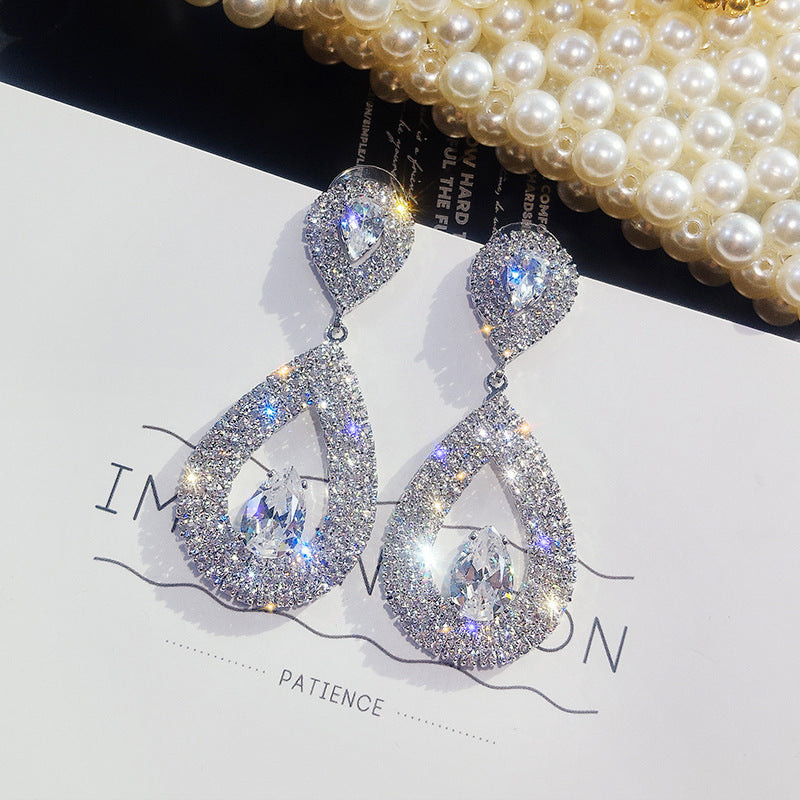 Personality Tassel and Stud Earrings