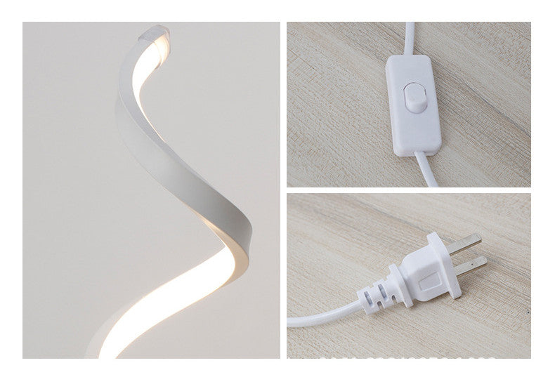 Twisted LED Table Lamp