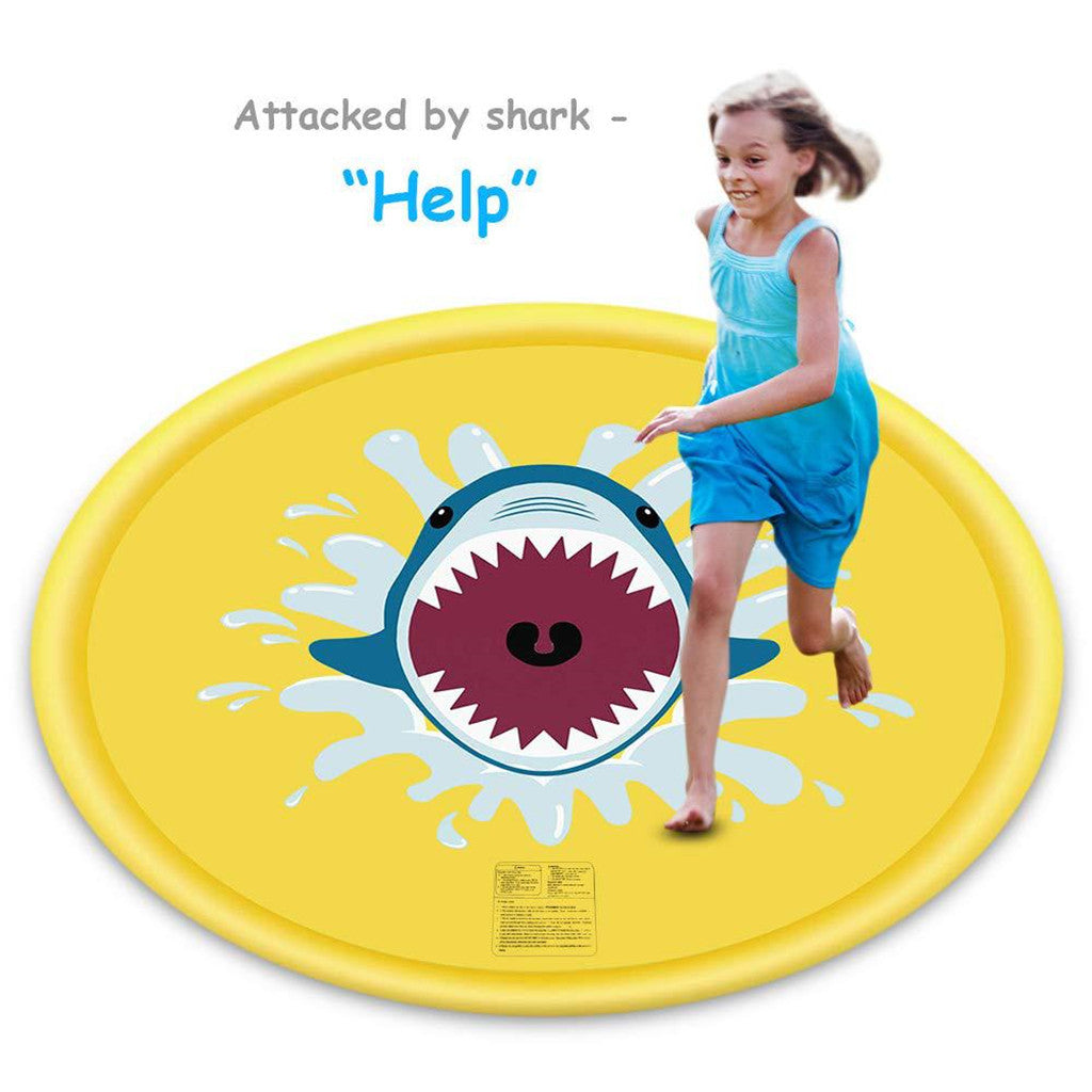 Shark Sprinkler Play Pad - Bazaare Mart