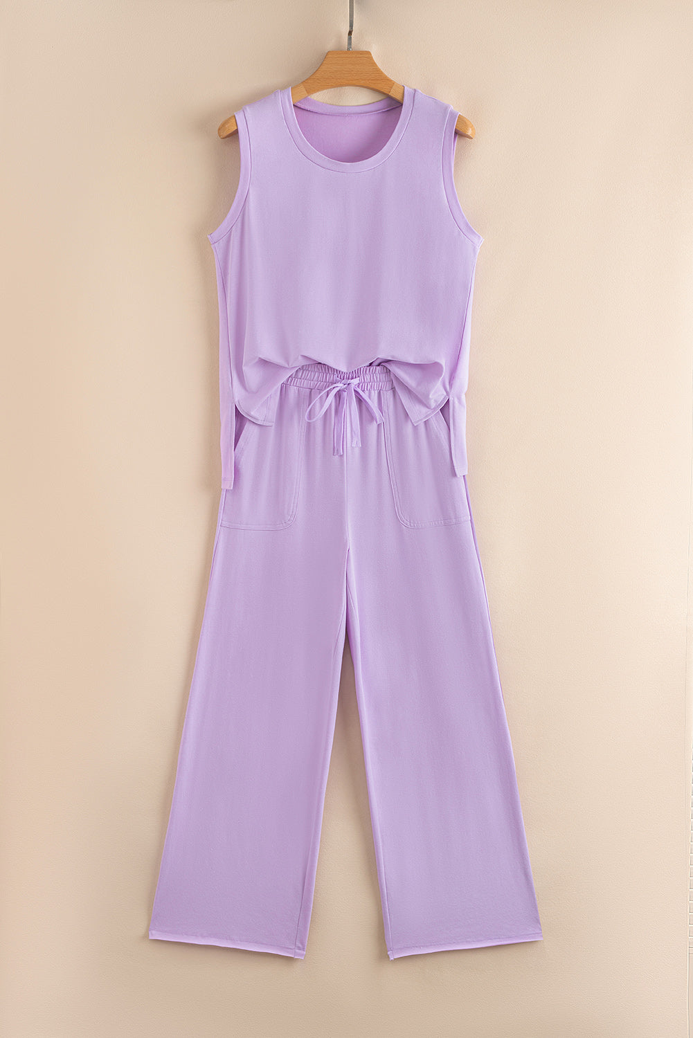 Lavender Tank and Pants Set