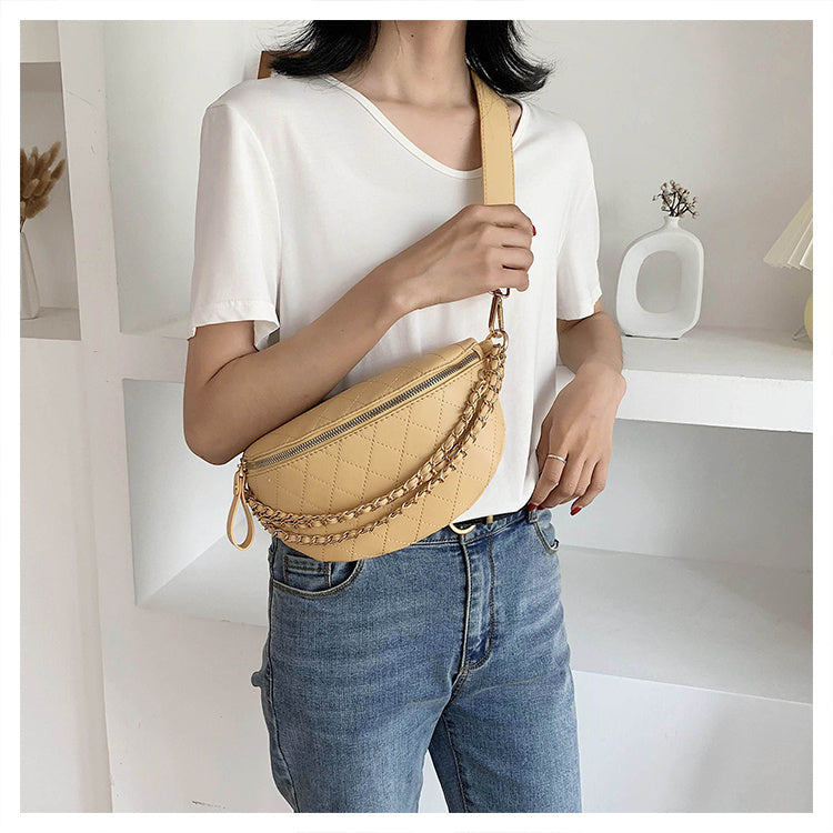 Women's Quilted Crossbody Bag