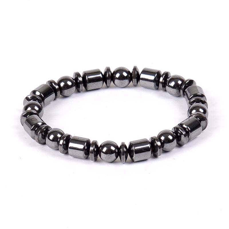 Black Stone Magnetic Therapy Bracelet