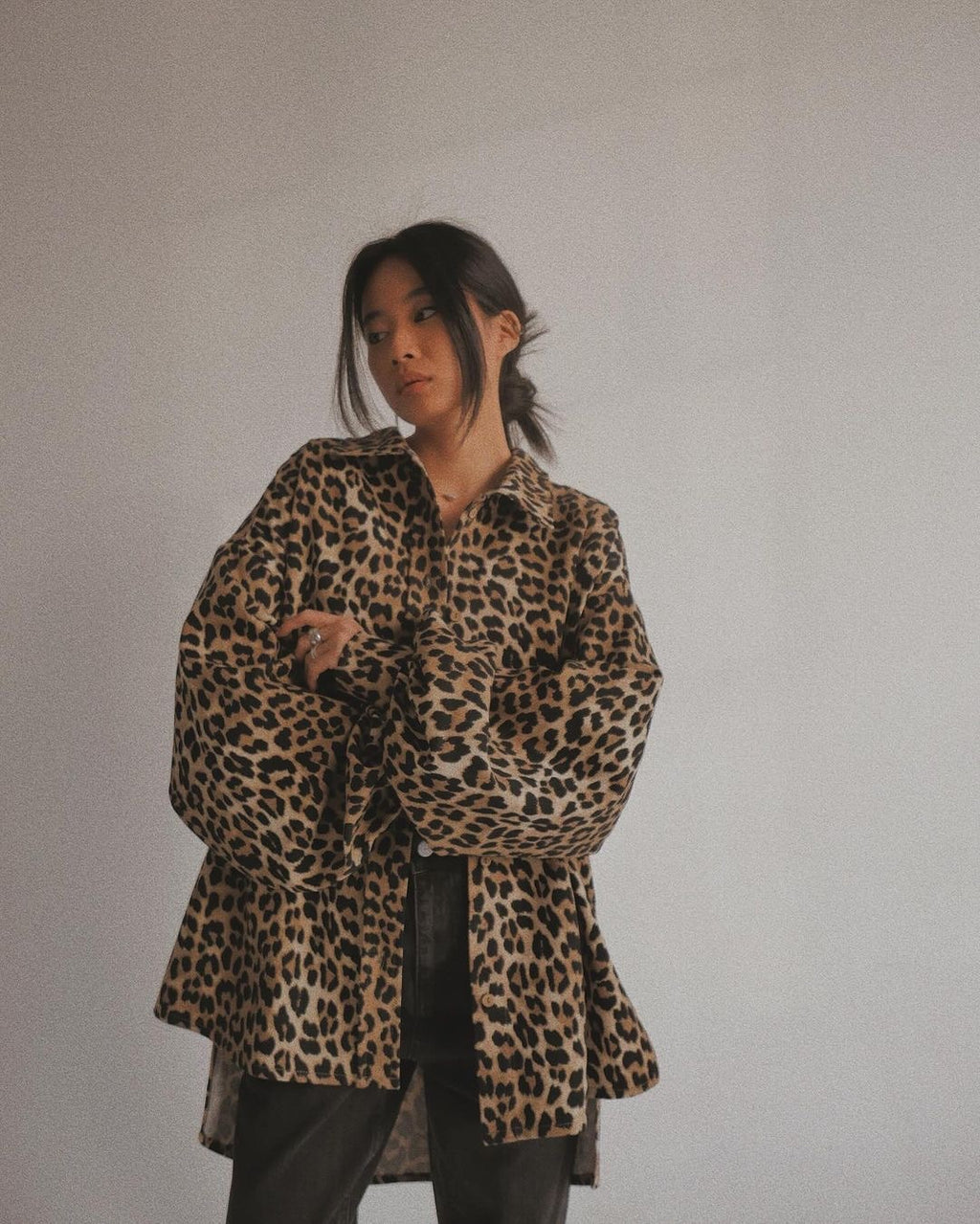 Retro Leopard Print Jacket