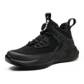 High-top Steel Toe Hiking Boots FZ 63 Black Bazarre Mart Hiking Boots