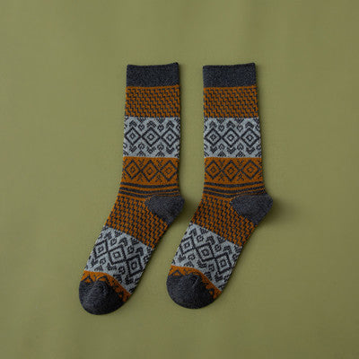 Colorful Children's Middle Tube Socks