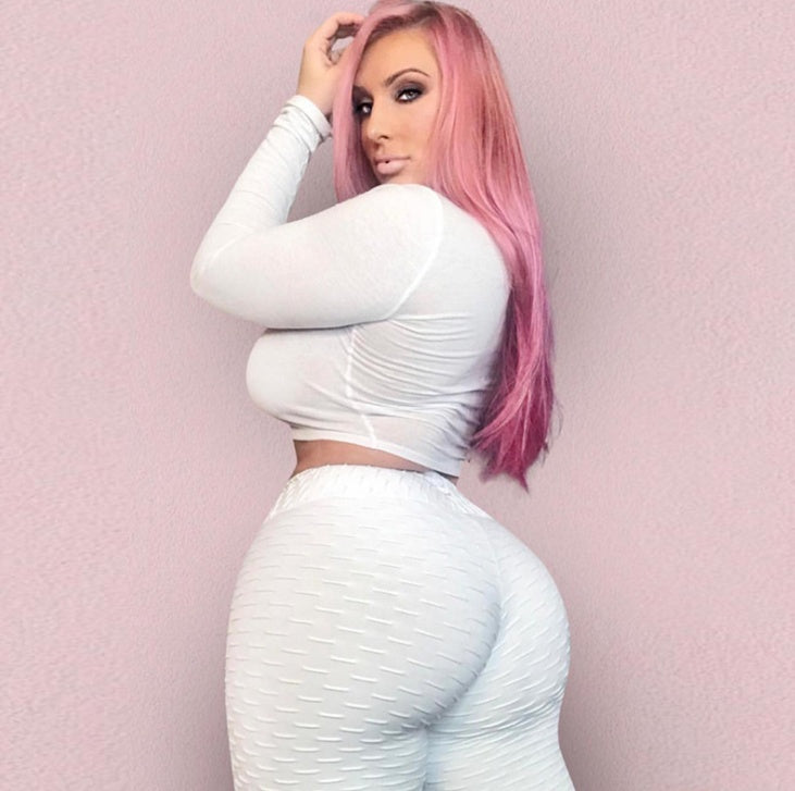 Textured Booty Lifting Anti Cellulite Leggings