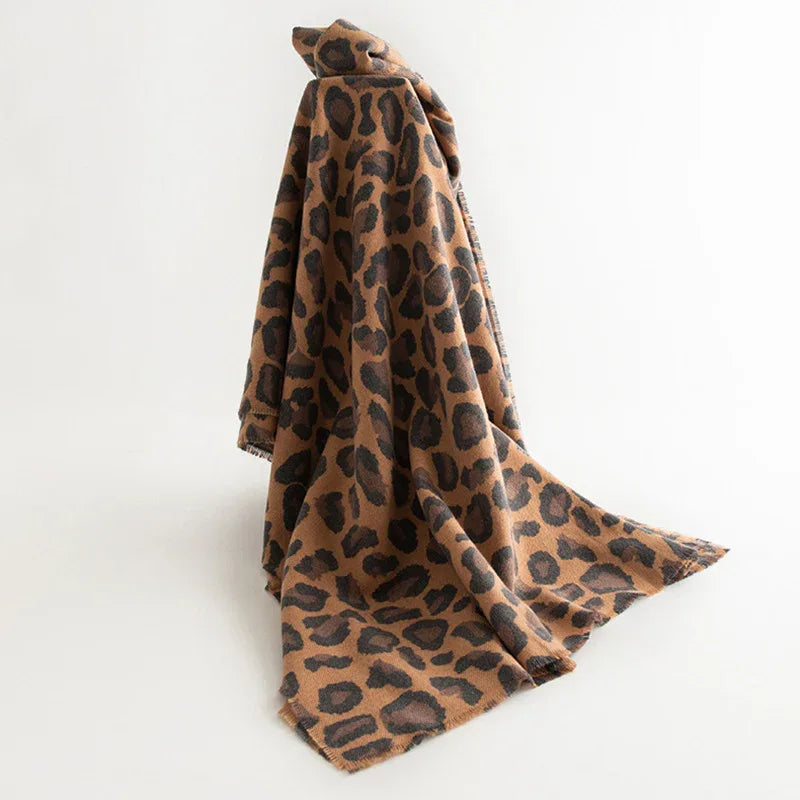 Leopard Print Scarf