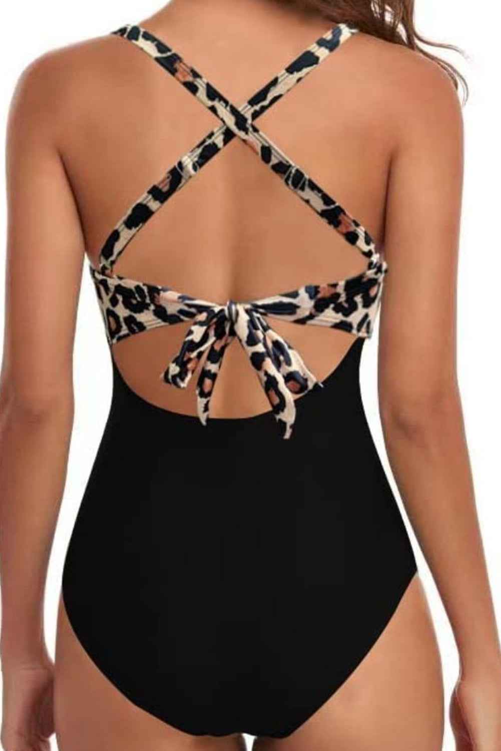 Black Leopard Monokini