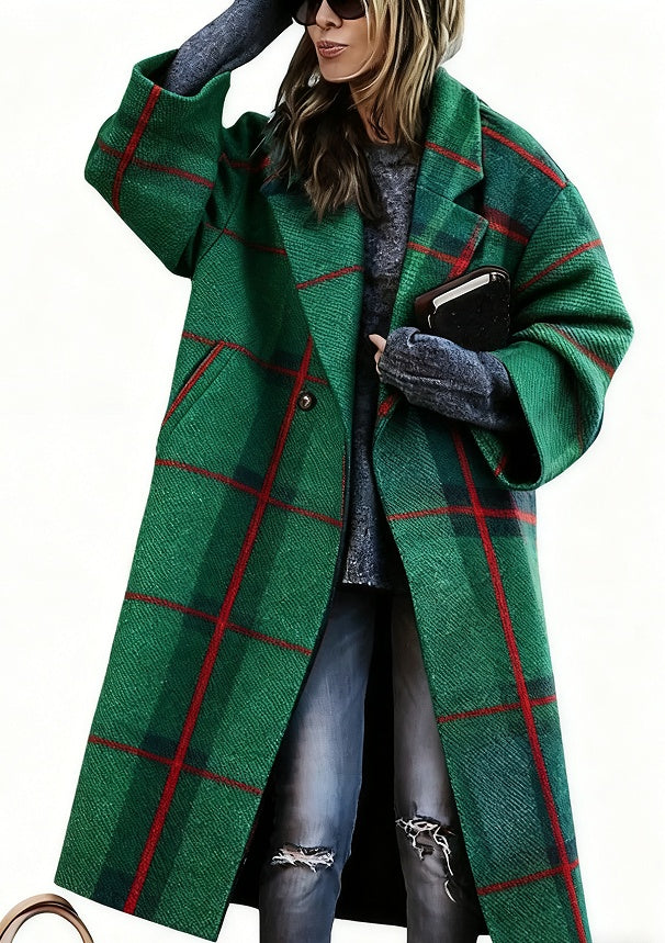 Plaid Light Weight Fall Coat