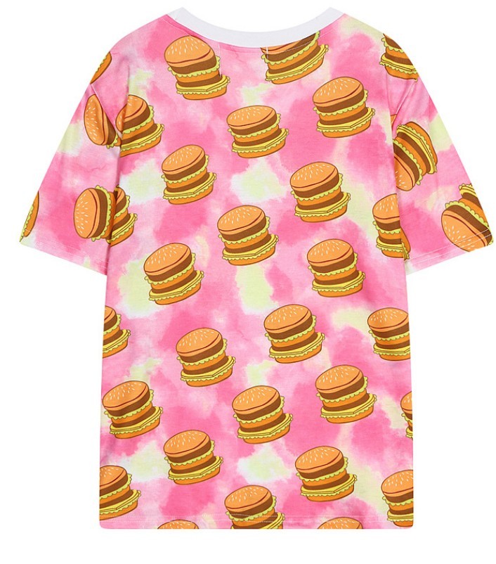 Graphic Hamburger T-SHIRT