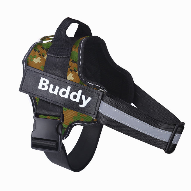 Reflective Breathable Adjustable Dog Harness