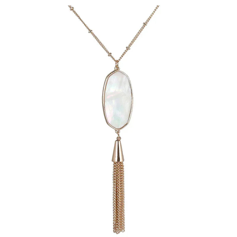 Long Tassel Necklace