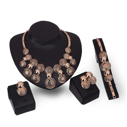 Copper Statement Jewelry Ensemble default Bazaare Mart Jewelry