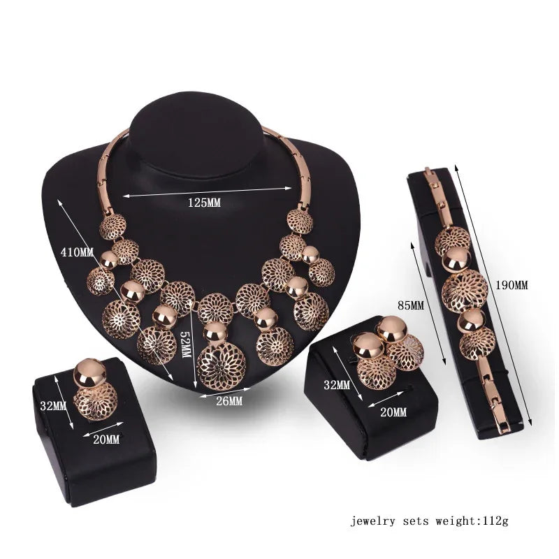 Copper Statement Jewelry Ensemble Bazaare Mart Jewelry