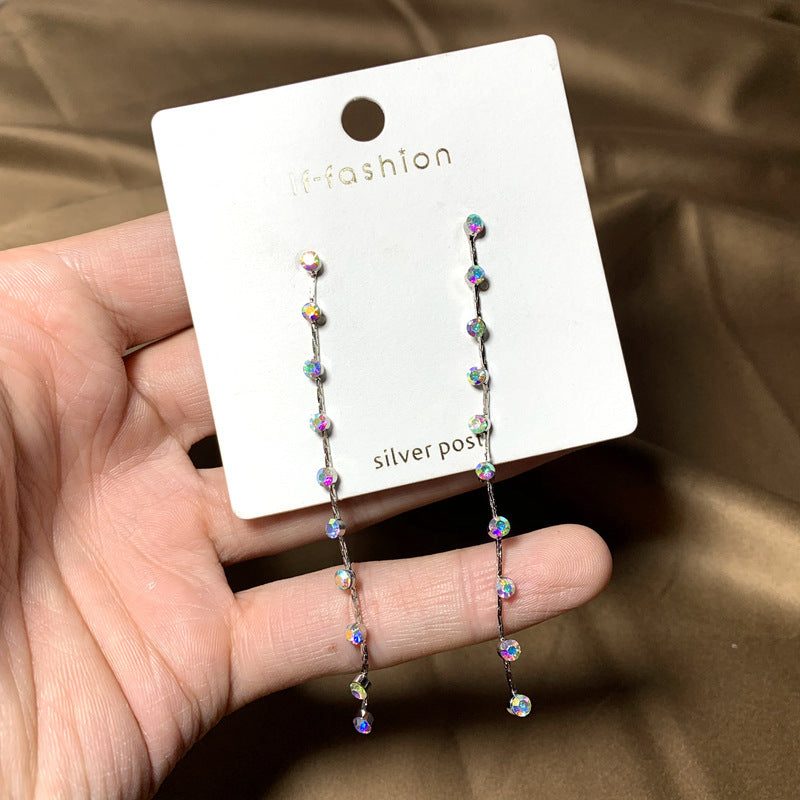 Personality Tassel and Stud Earrings