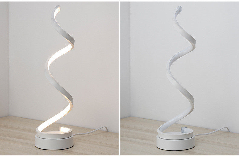 Twisted LED Table Lamp
