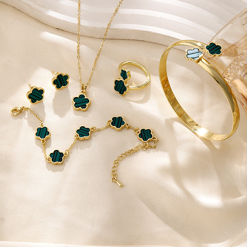 Clover Jewelry Set