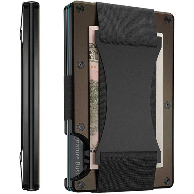 Men's Slim RFID Wallet - Bazaare Mart