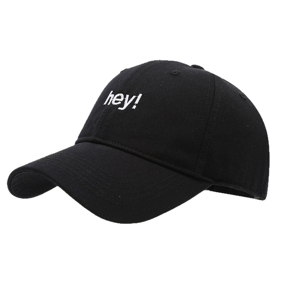Hey Embroidered Baseball Cap