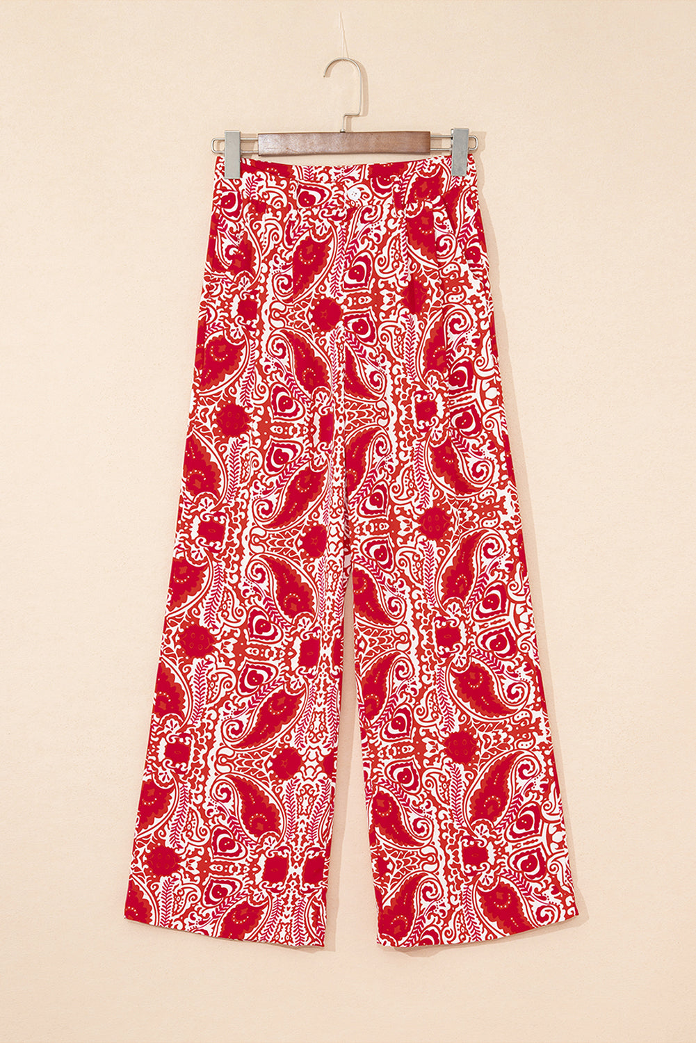 Red Paisley Pants