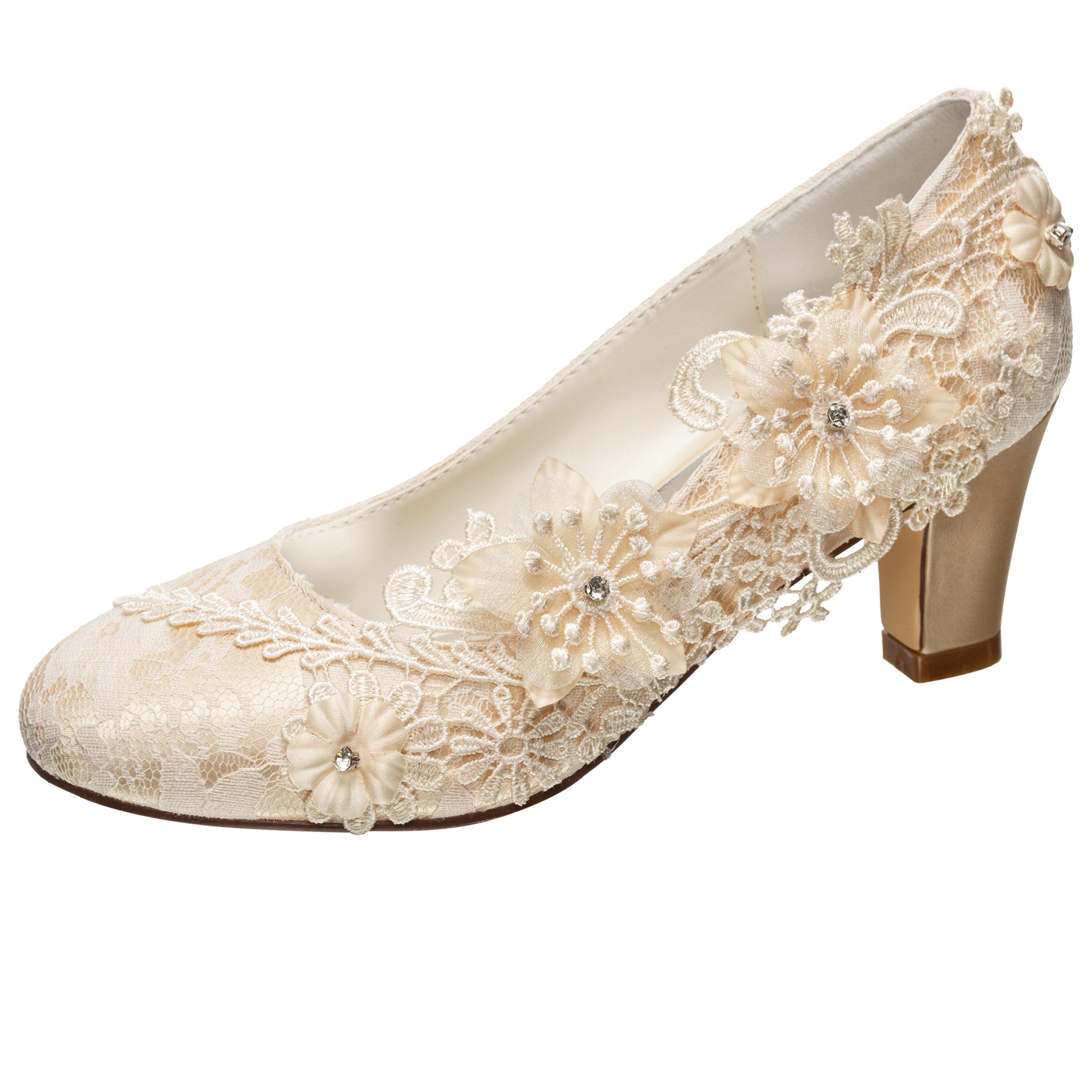 Floral Wedding Shoes